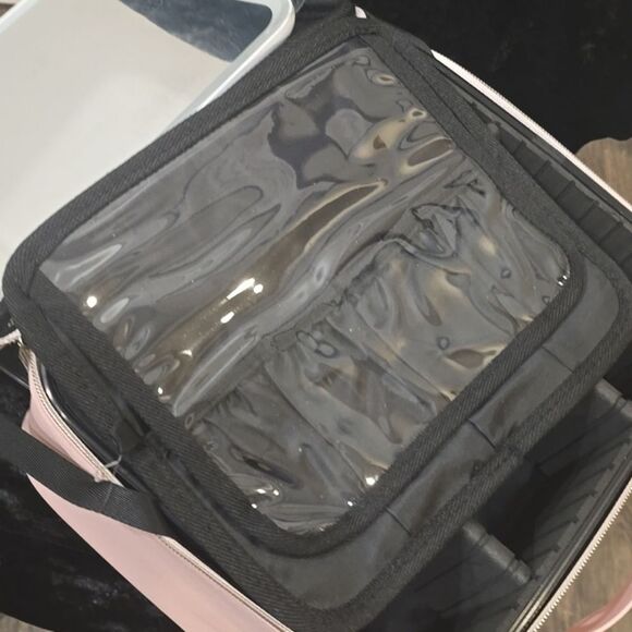 Prive Cosmetic Organizer w/LED Mirror- Pink - Picture 9 of 13